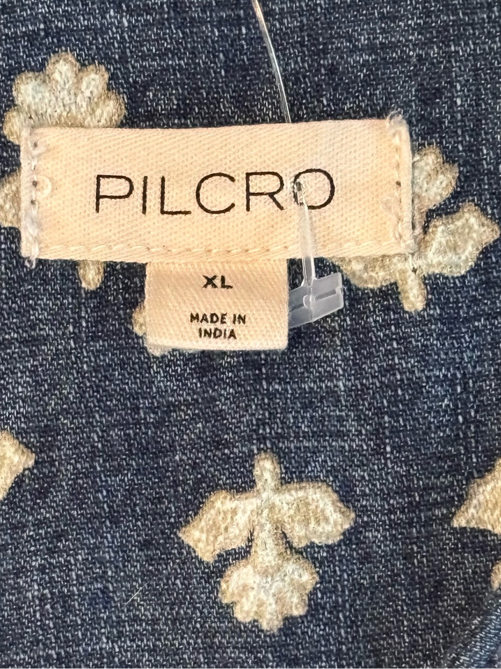 Anthropologie Pilcro Aly Embroidered Floral Puff Sleeve Blouse XL - Picture 4 of 6